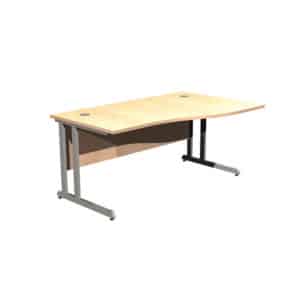 Cantilever Leg Desk Workstations - RH Wave