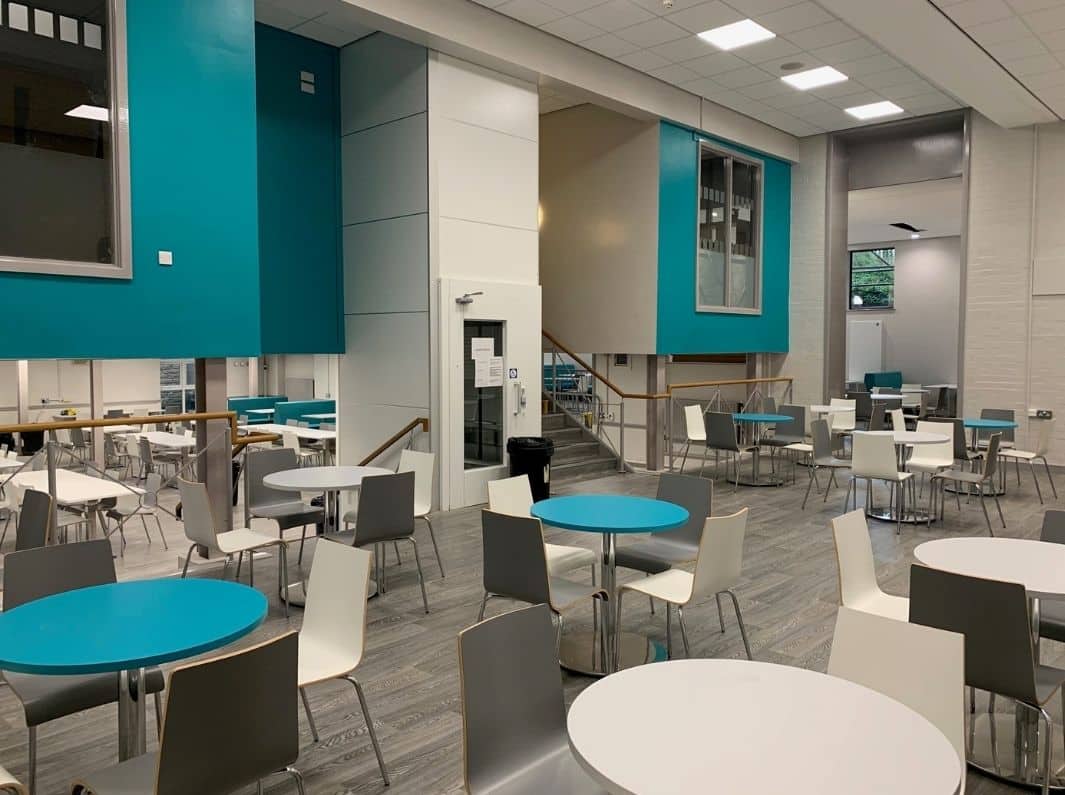 School dining room refubishment