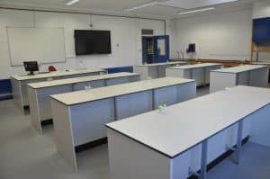 Bespoke school science labs