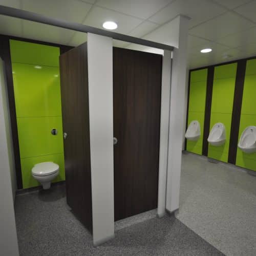 Bespoke school toilets