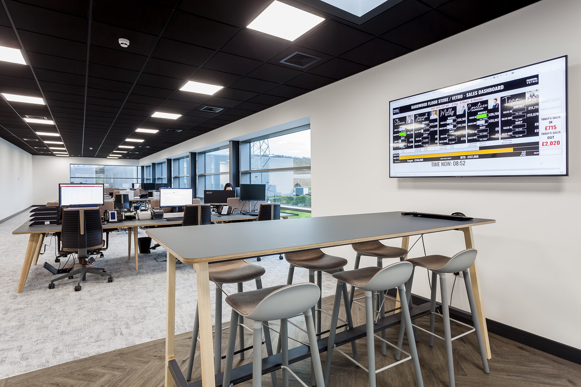 Commercial Office interiors Supply and Fit