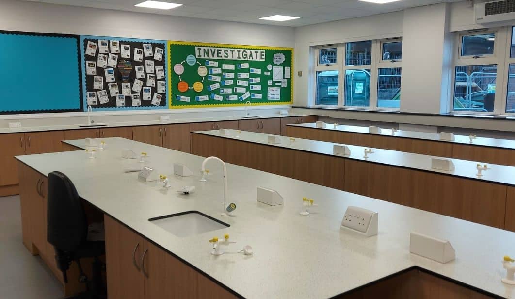 Ribblesdale School Science Room Refurbishment