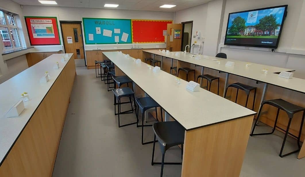 Ribblesdale School Science Room Refurbishment