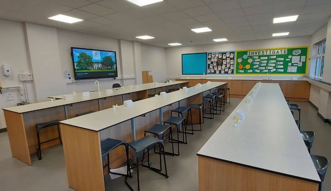 Ribblesdale School Science Room Refurbishment