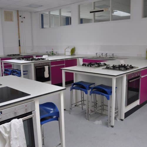 Bespoke food tech rooms for schools