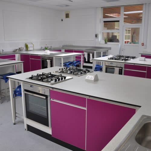 Bespoke food tech rooms for schools