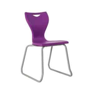 Flow Classroom Chairs - Skid Base