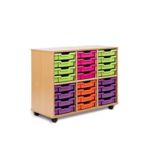 Tidistor Storage Range - 24 Shallow Tray Unit