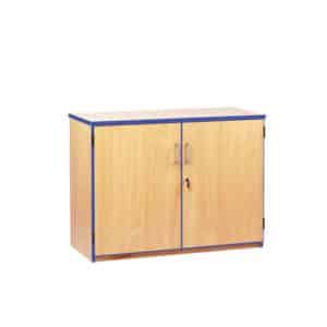Coloured Edge Cupboard - Low