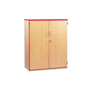 Coloured Edge Cupboard - Medium
