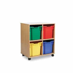 Tidistor Storage Range - 4 Jumbo Tray Unit