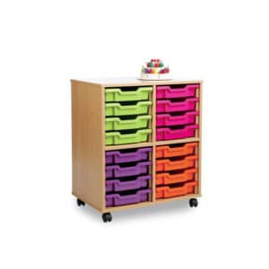 Tidistor Storage Range - 16 Shallow Tray Unit