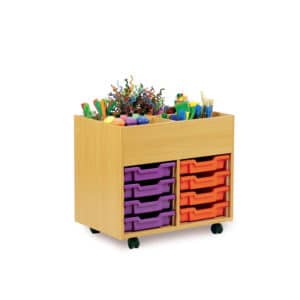 Art Room Storage - 4 Bay Kinderbox Unit