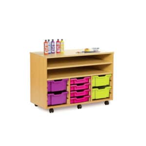 Art Room Storage - Wide Combination Shelf Unit