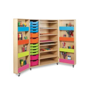 The Candy Colours Range - Mobile Art Storage Cupboard