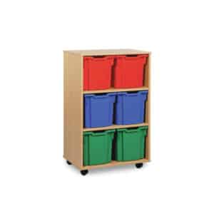 Jumbo Storage Units - 6 Jumbo Tall Tray Unit