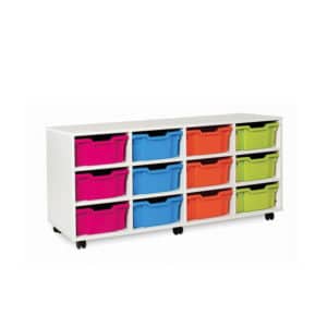 White Range - 12 Deep Tray Wide Unit