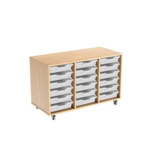 Colorstor Premium Tray Storage - 18 Tray Triple Unit