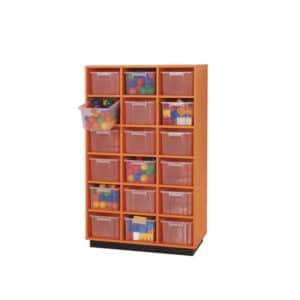 Colorstor - 3 Column, Tall Tub Storage Unit