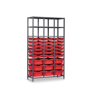 TecniStor Metal Storage - 9 deep & 18 shallow trays