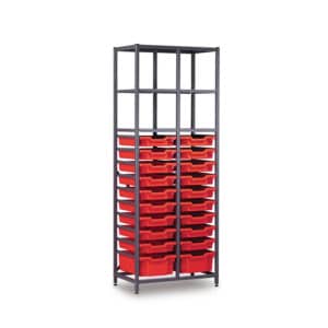 TecniStor Metal Storage - 2 deep & 18 shallow tray