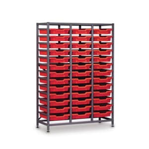 TecniStor Metal Storage - 39 shallow trays