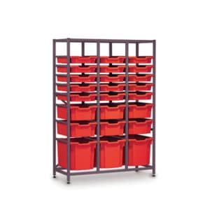 TecniStor Metal Storage - 3 x jumbo, 6 x deep, 15 x shallow