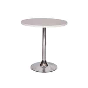 Carafe table - Chrome Trumpet Large Dining Base