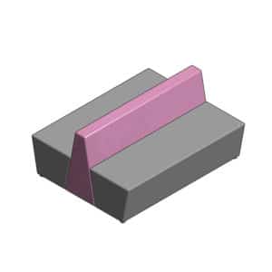 Oasis - Back to Back Triple Seater