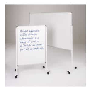 Height Adjustable Mobile Whiteboard