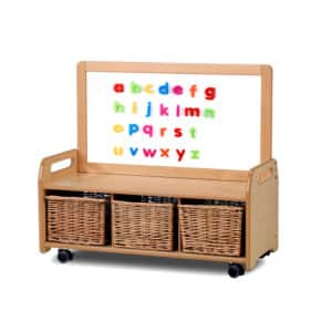 Low Storage Unit with Magnetic Panel