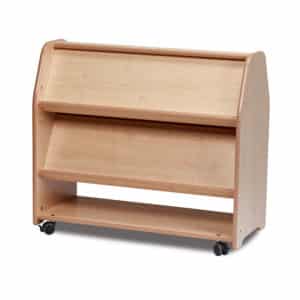 Creative! Mobile Double Sided Book Display Trolley