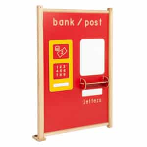 Coloured Role Play Panels - Bank/Post Office Panel