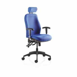 Ergotek+ High Back Task Chair with Headrest