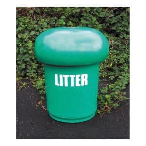 Mushroom Litter bin