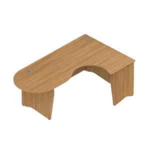 Colorado Executive Desking - D Ended Cockpit Workstation