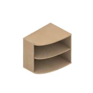 Colorado Storage - Elliptical Open Desk Ends