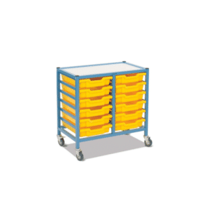 Handistor - Low shallow tray unit, double width