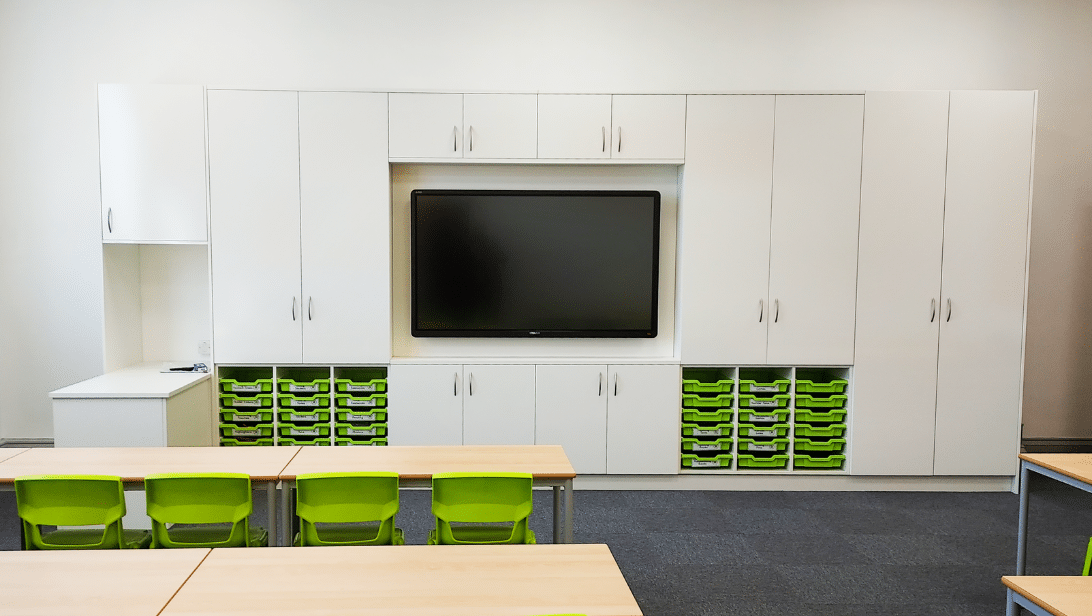 parish teaching wall